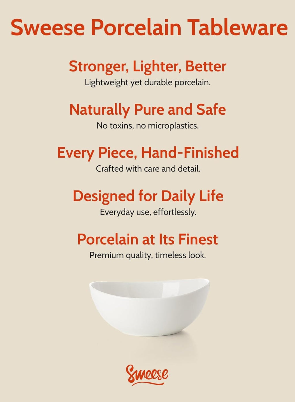 White Porcelain Bowls 