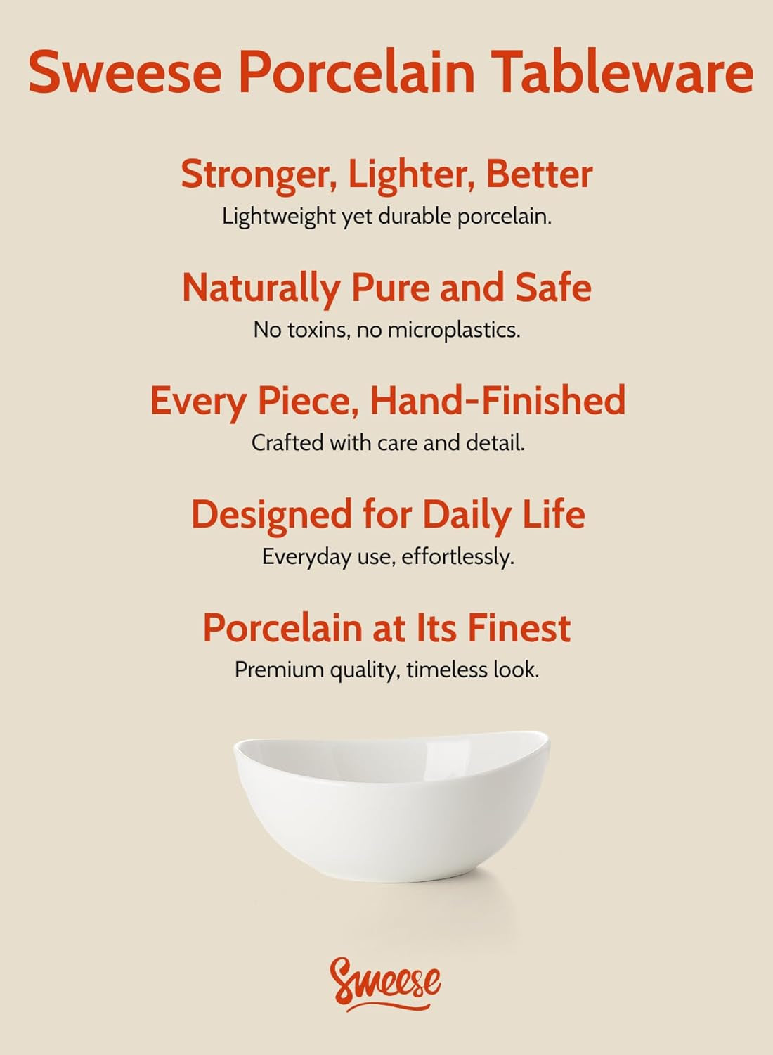 White Porcelain Bowls 