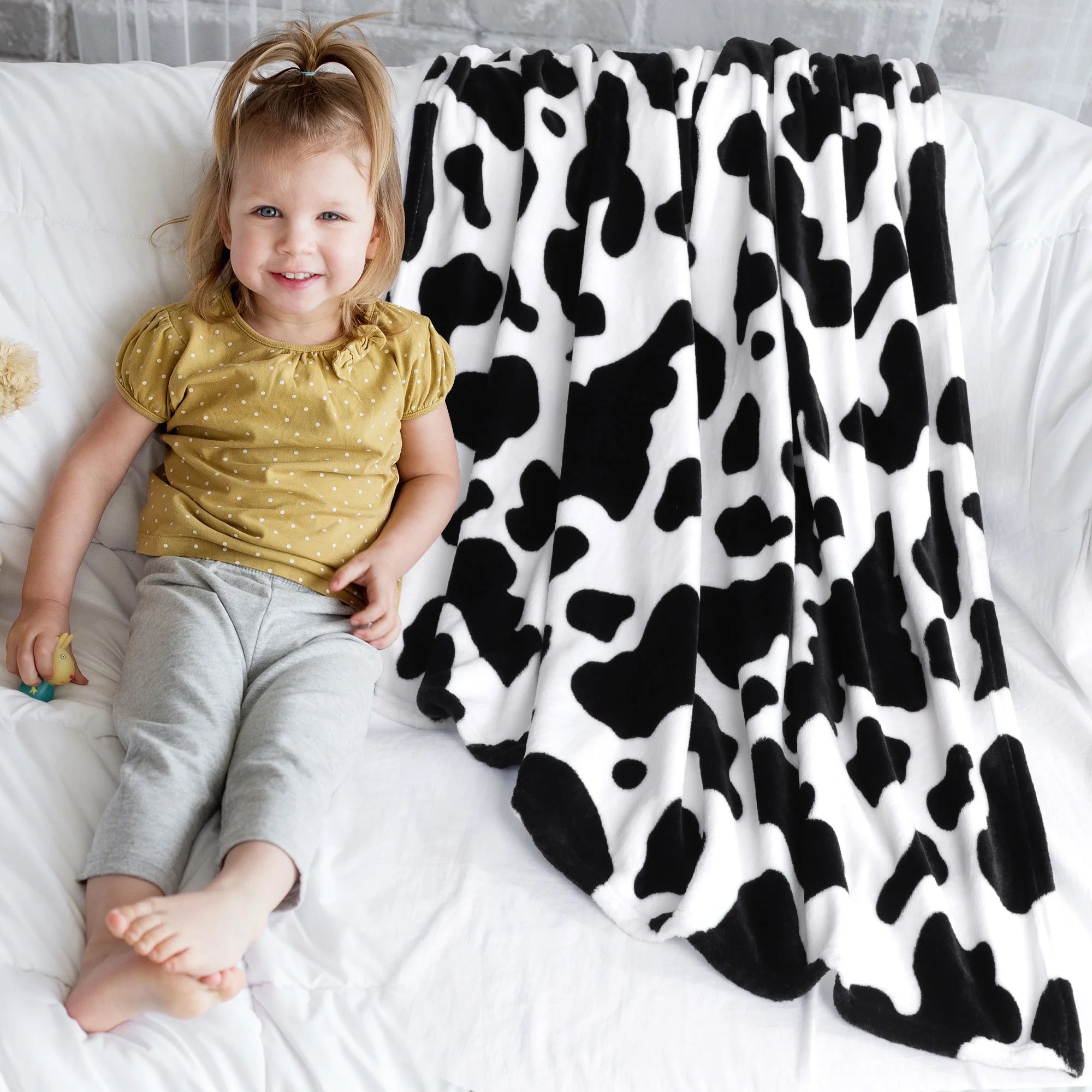 Cow Printed Blanket