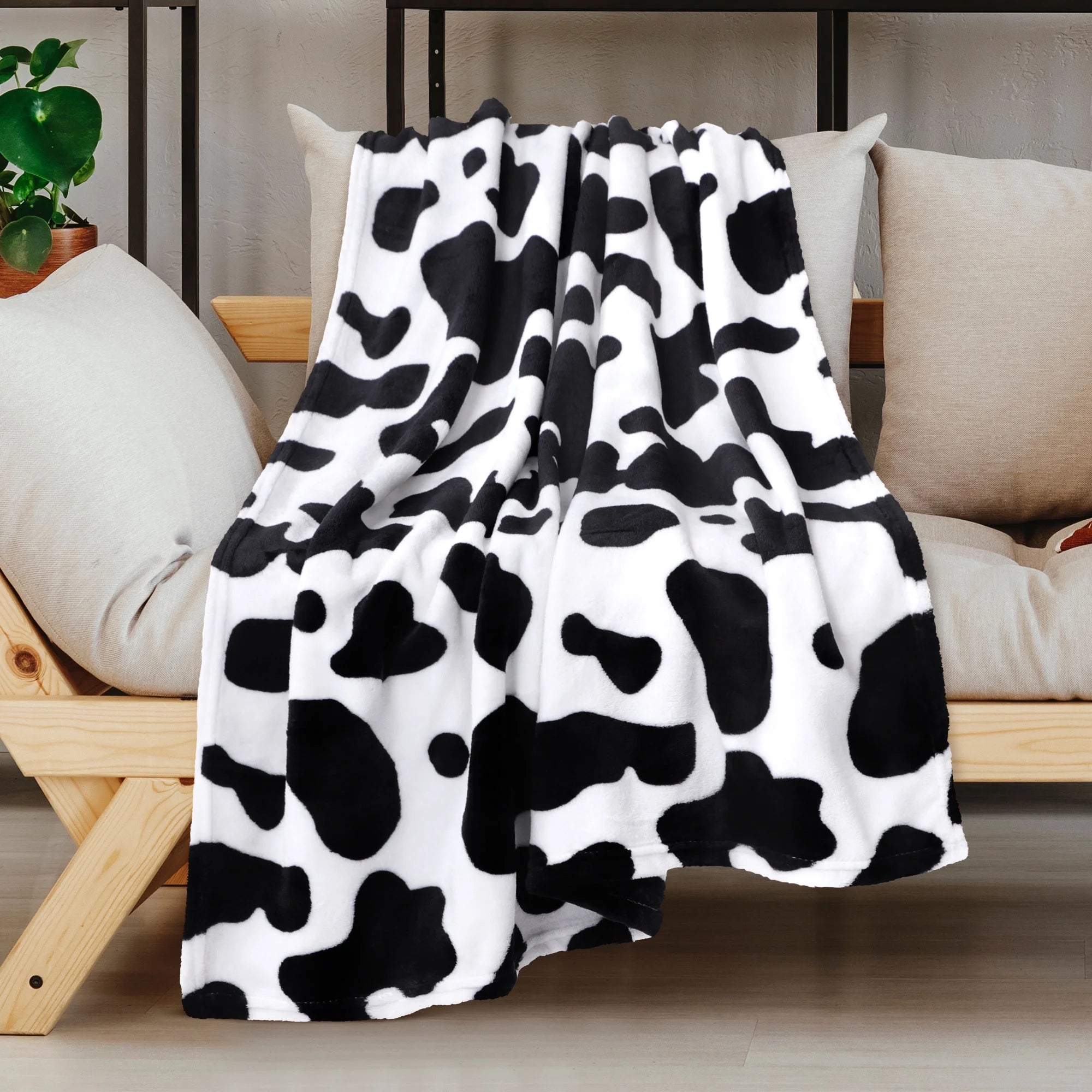 Cow Printed Blanket