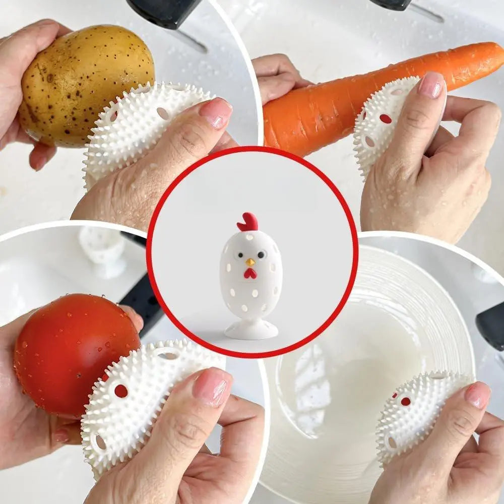 Silicone Egg Brush Cleaner