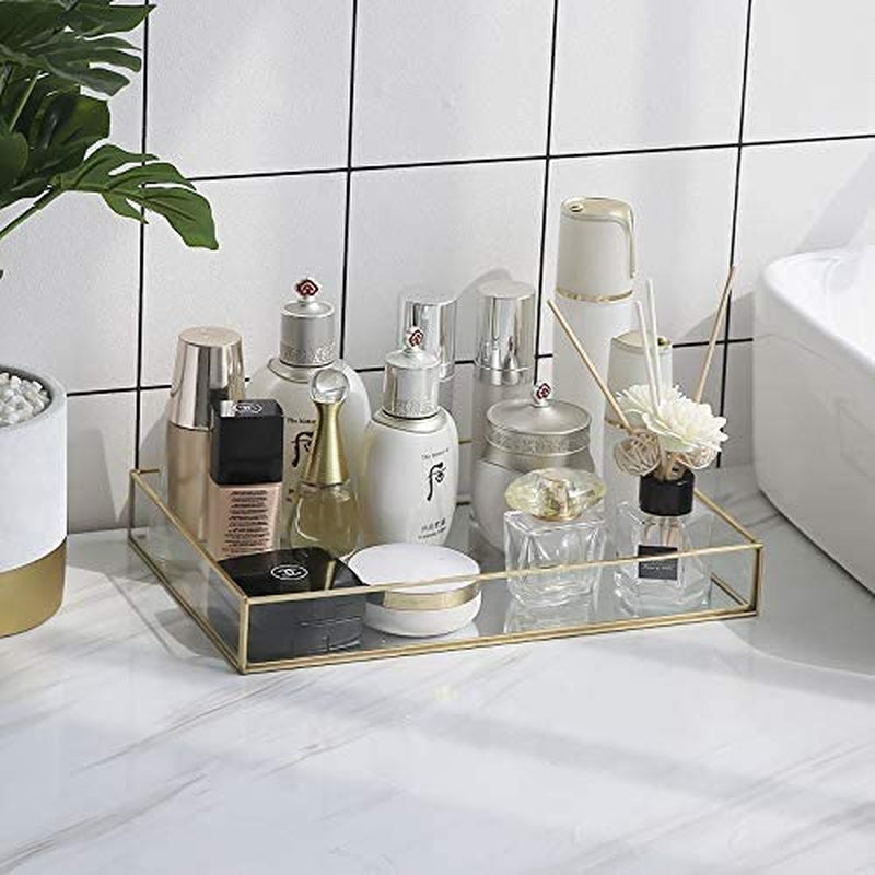 Gold Mirror Tray 