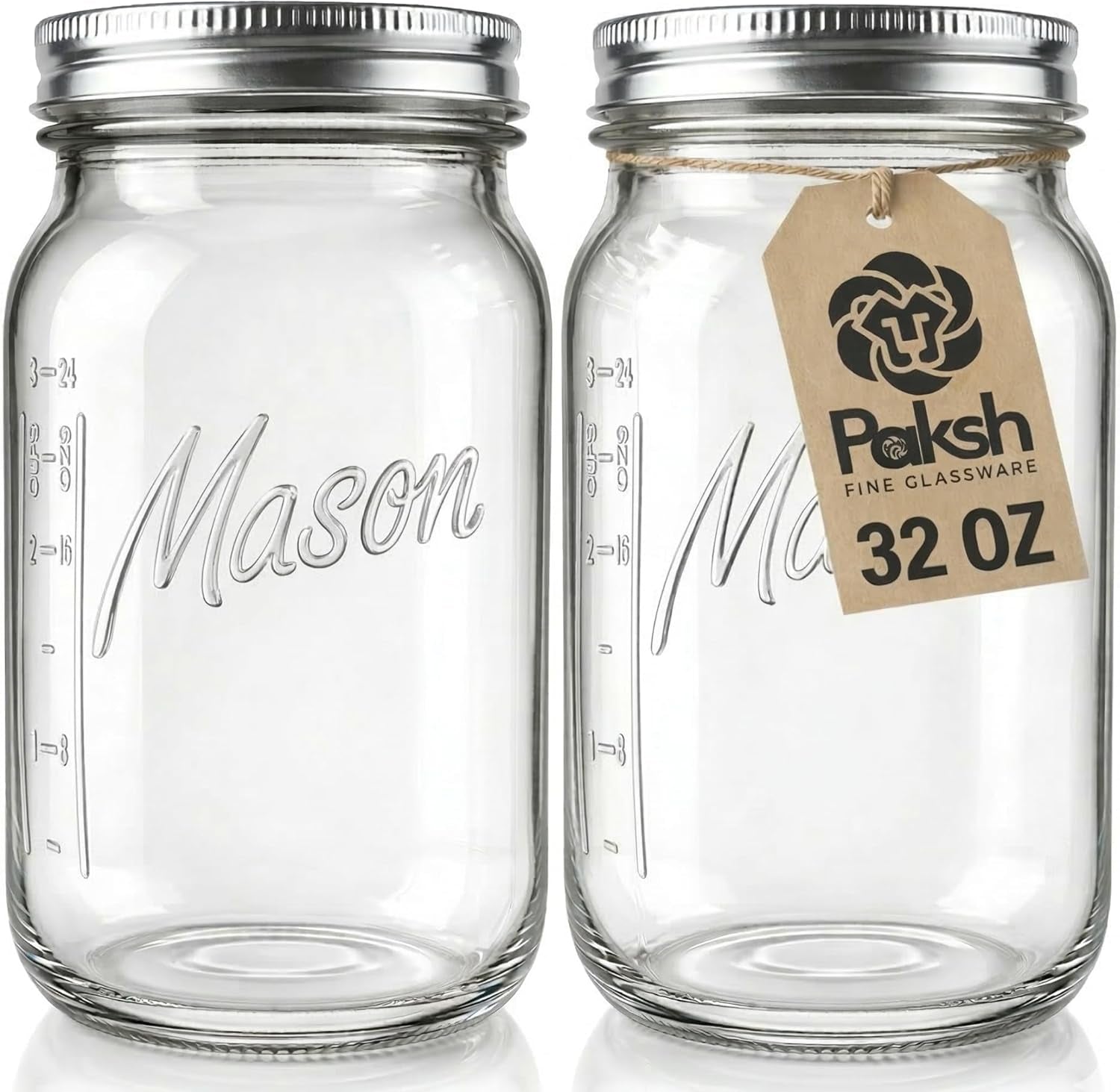 Wide Mouth Mason Jars with Lids 