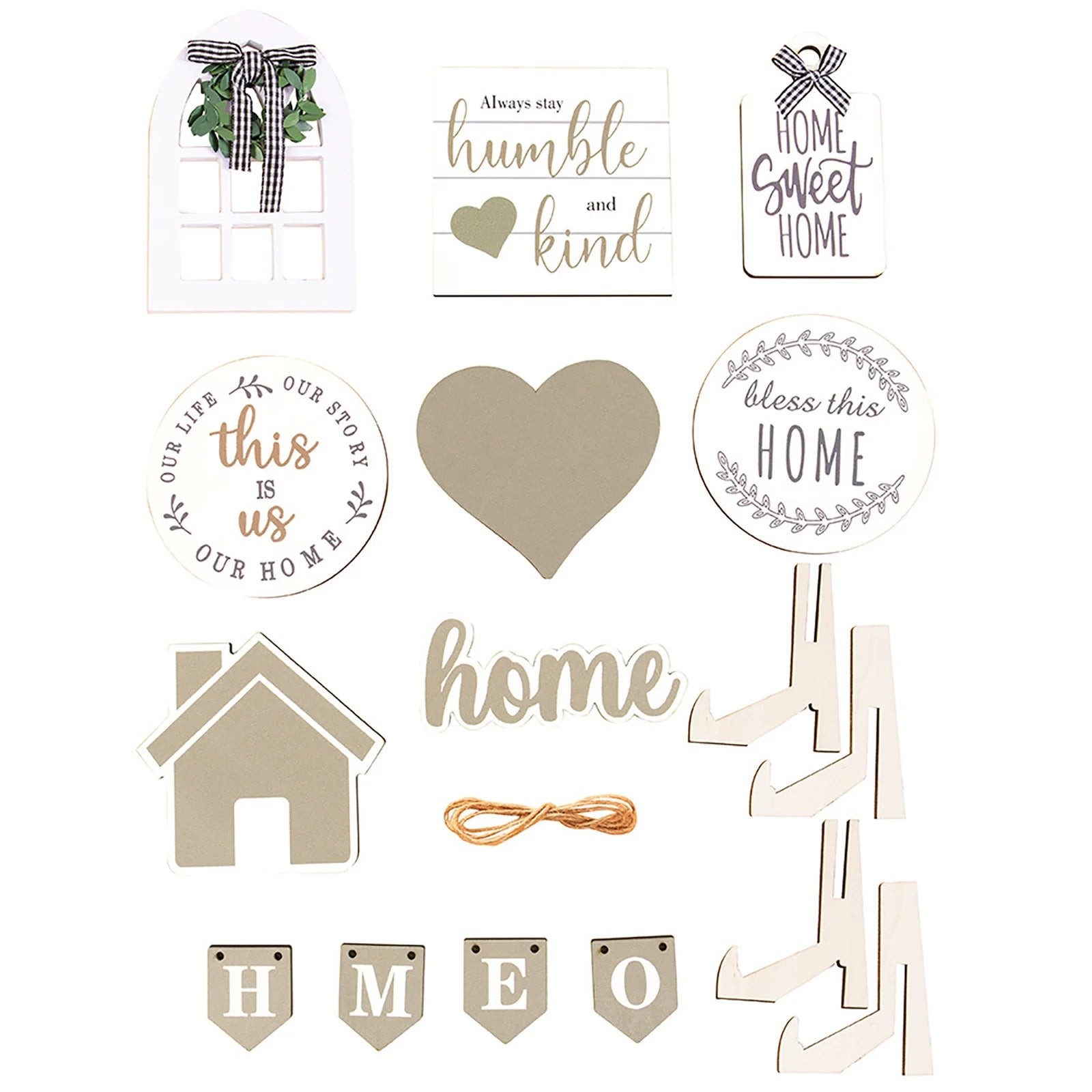 Farmhouse Tiered Tray