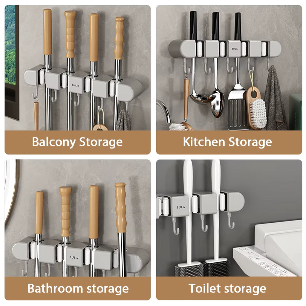 Broom Mop Holder