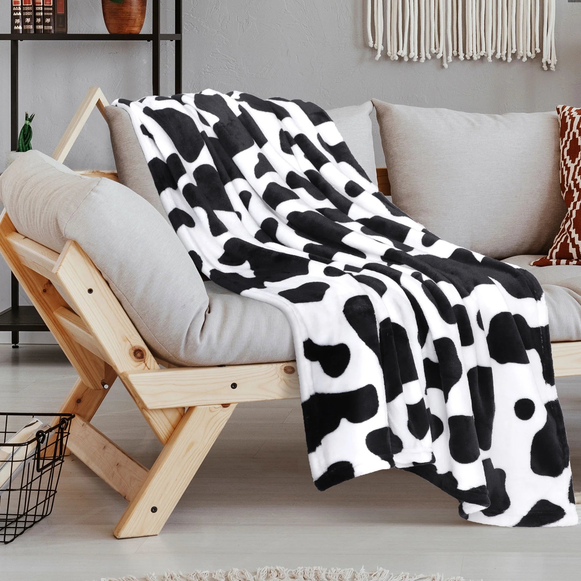 Cow Printed Blanket