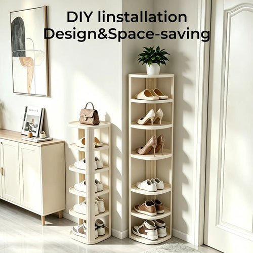 Corner Shoe Rack