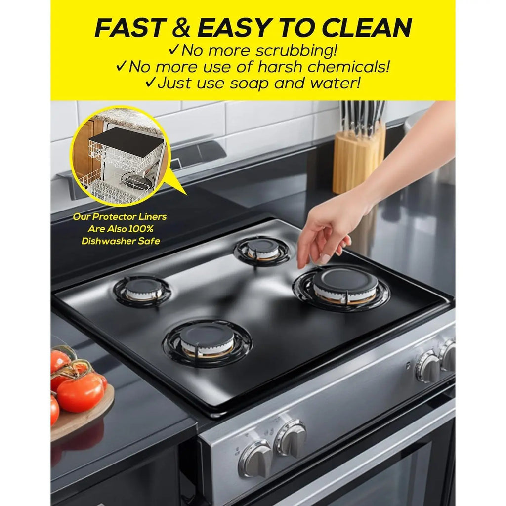 Gas Stove Silicone Burner Covers for Samsung Range