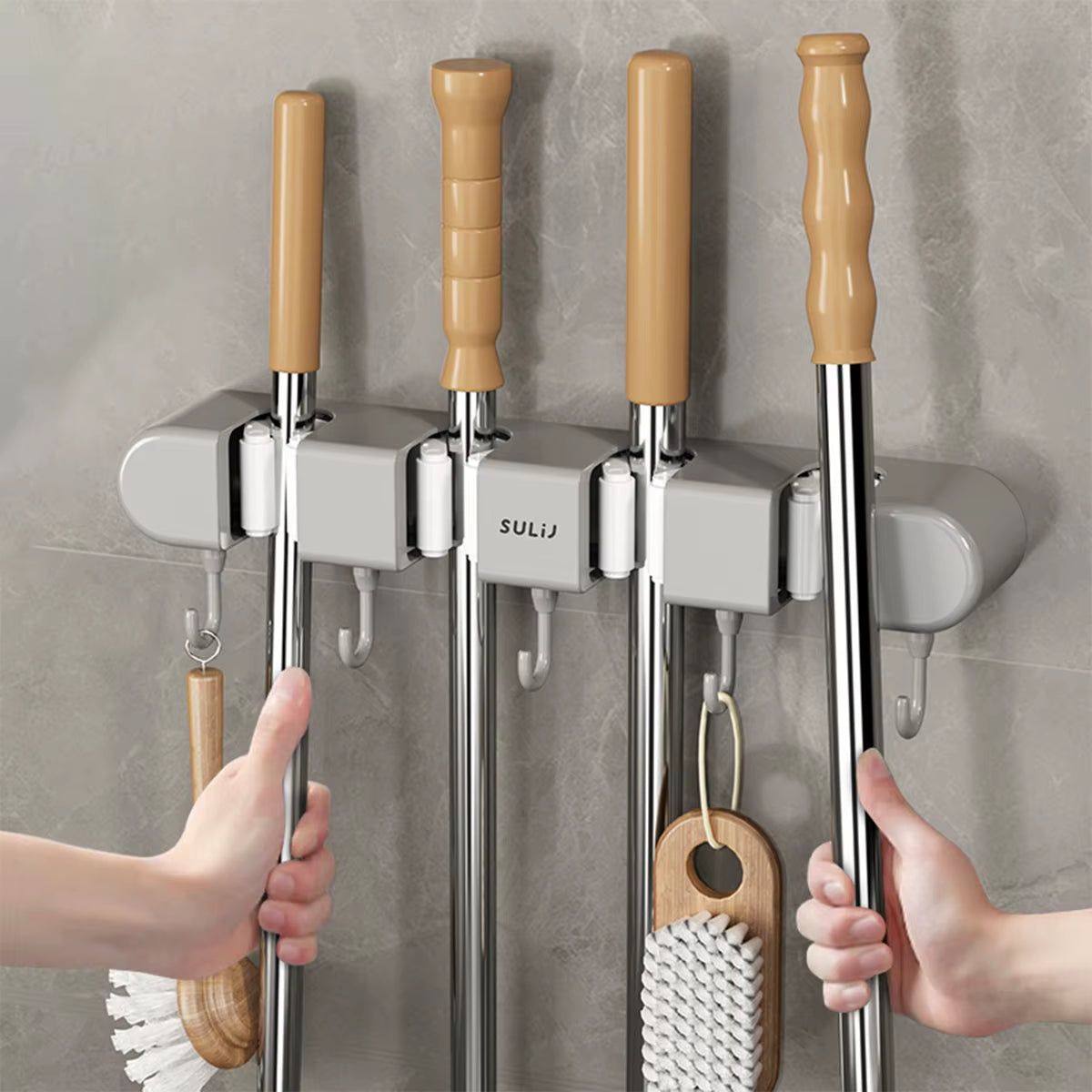 Broom Mop Holder
