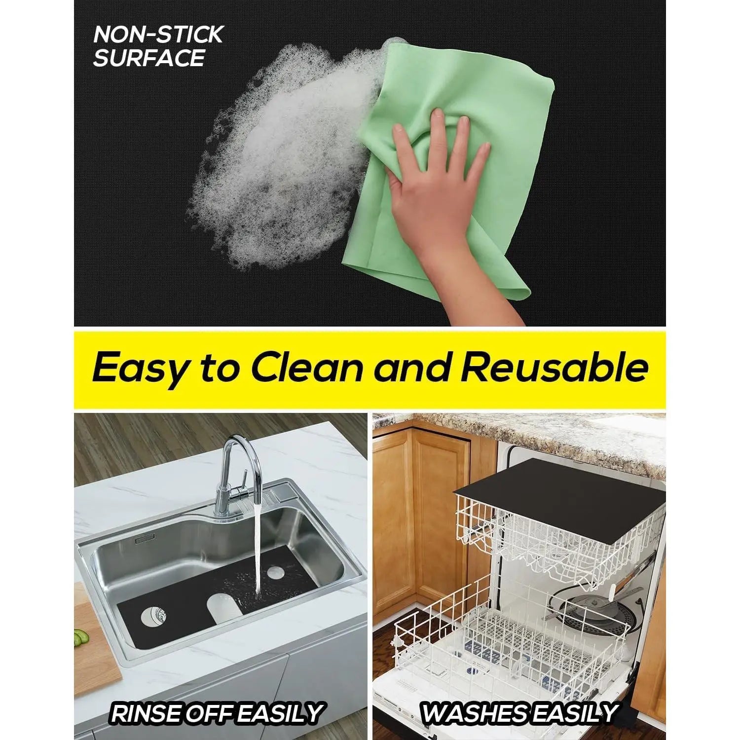 Gas Stove Silicone Burner Covers for Samsung Range