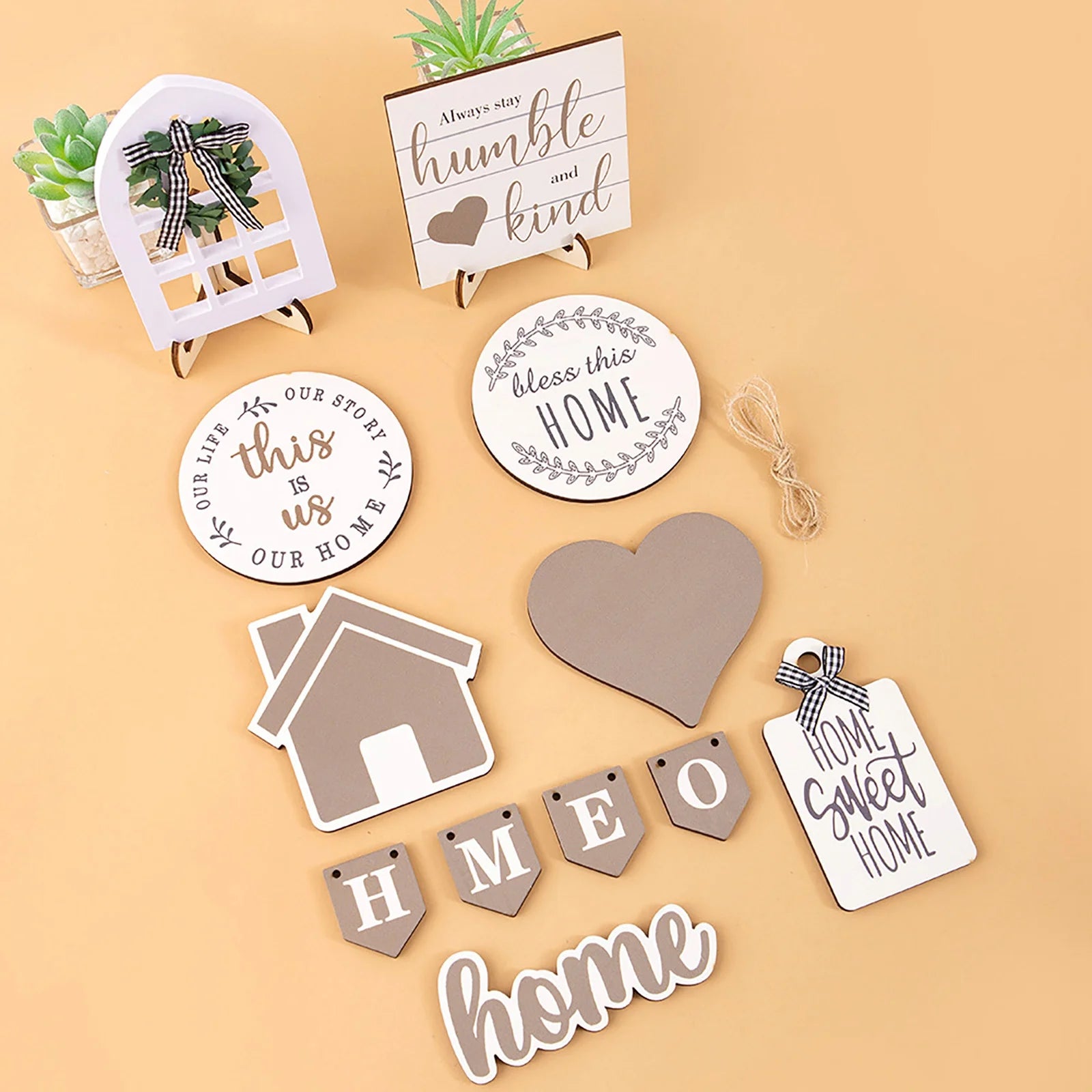 Farmhouse Tiered Tray