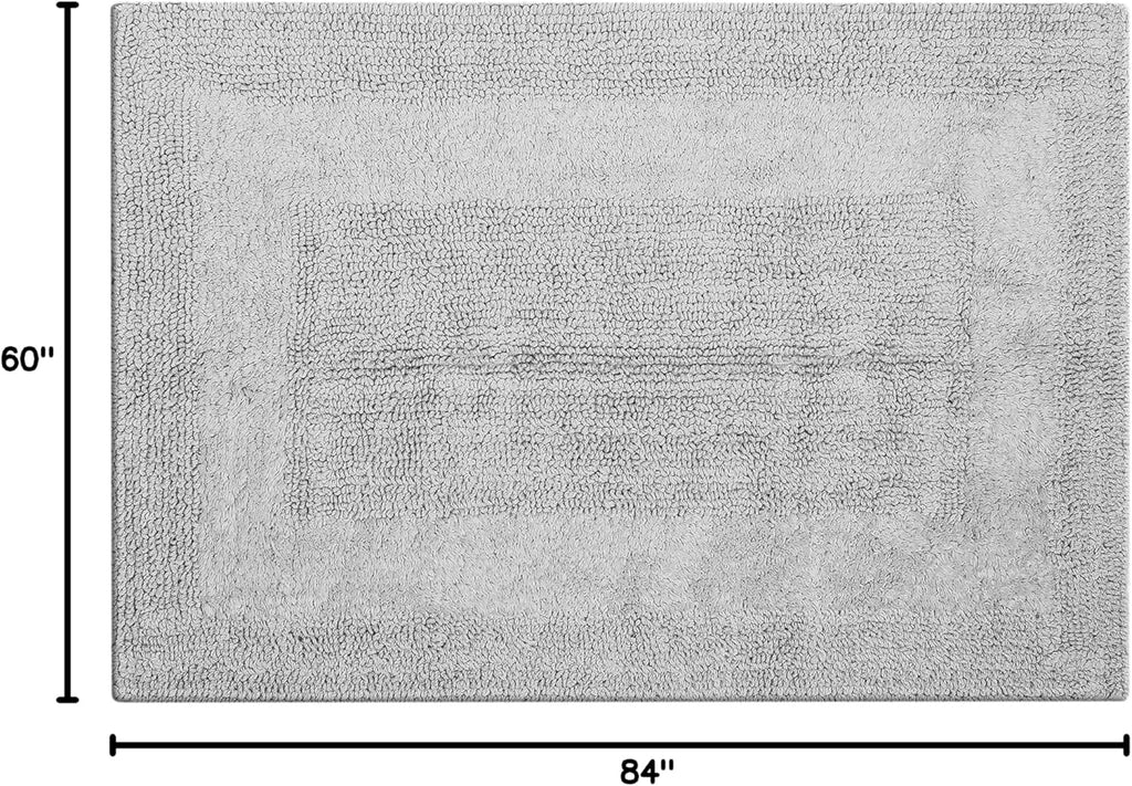 Reversible Bathmat Rug Set 