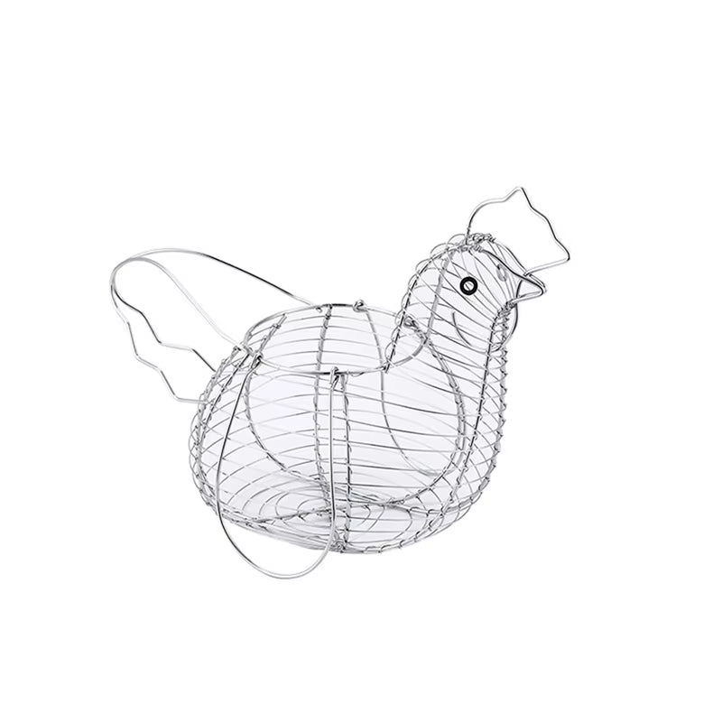 Egg Collection Wire Basket