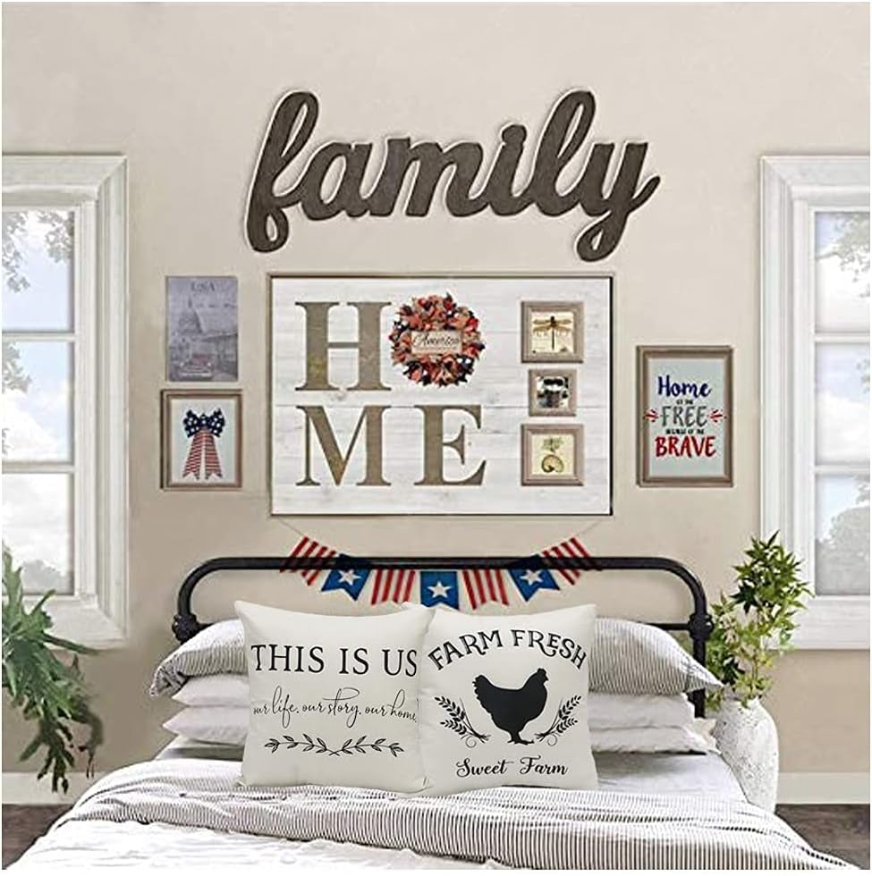 Farmhouse Pillow Covers
