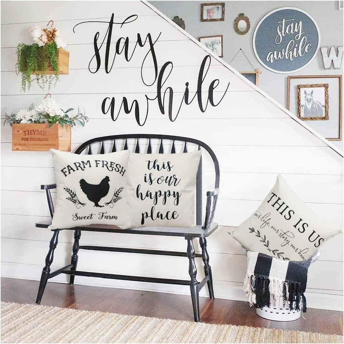 Farmhouse Pillow Covers