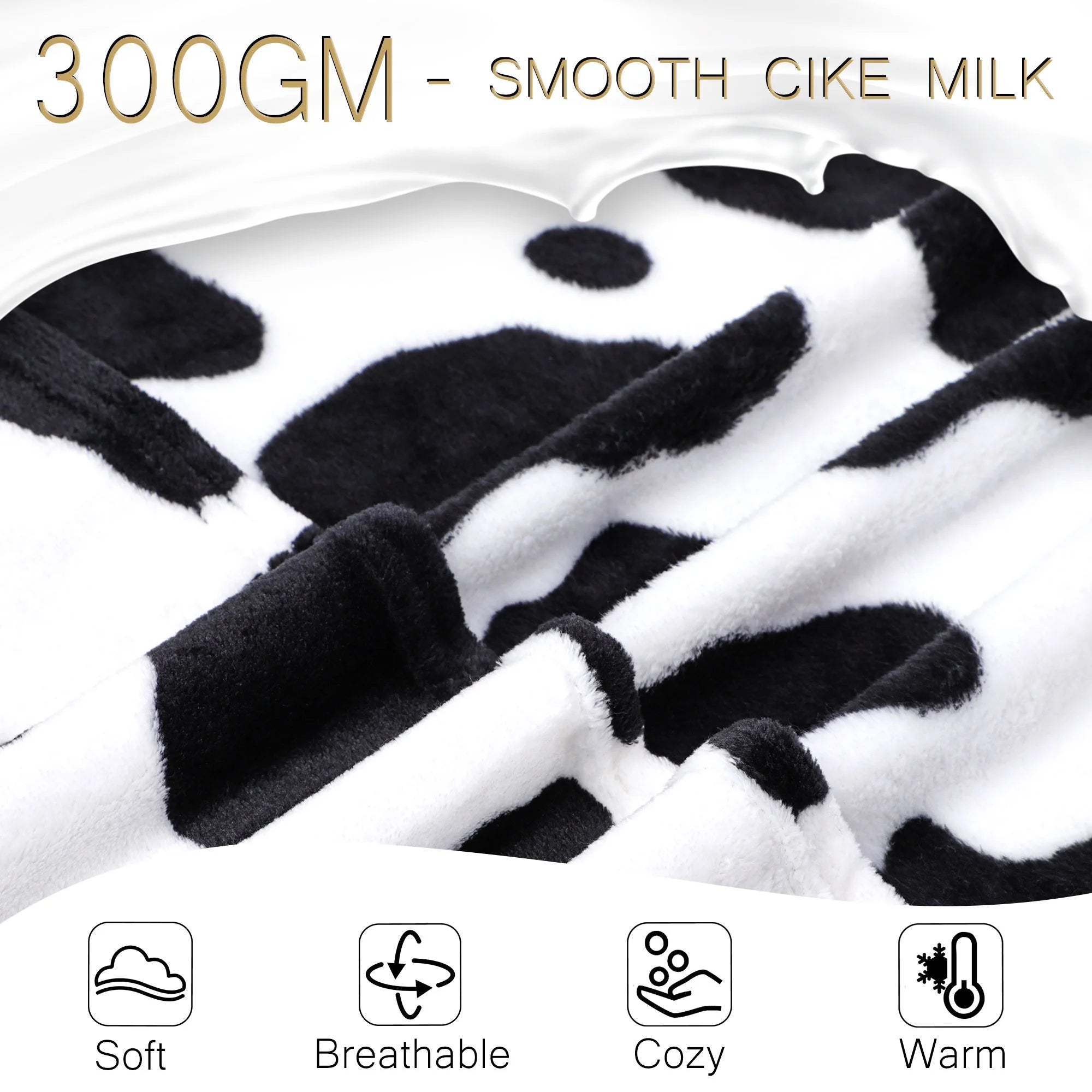 Cow Printed Blanket