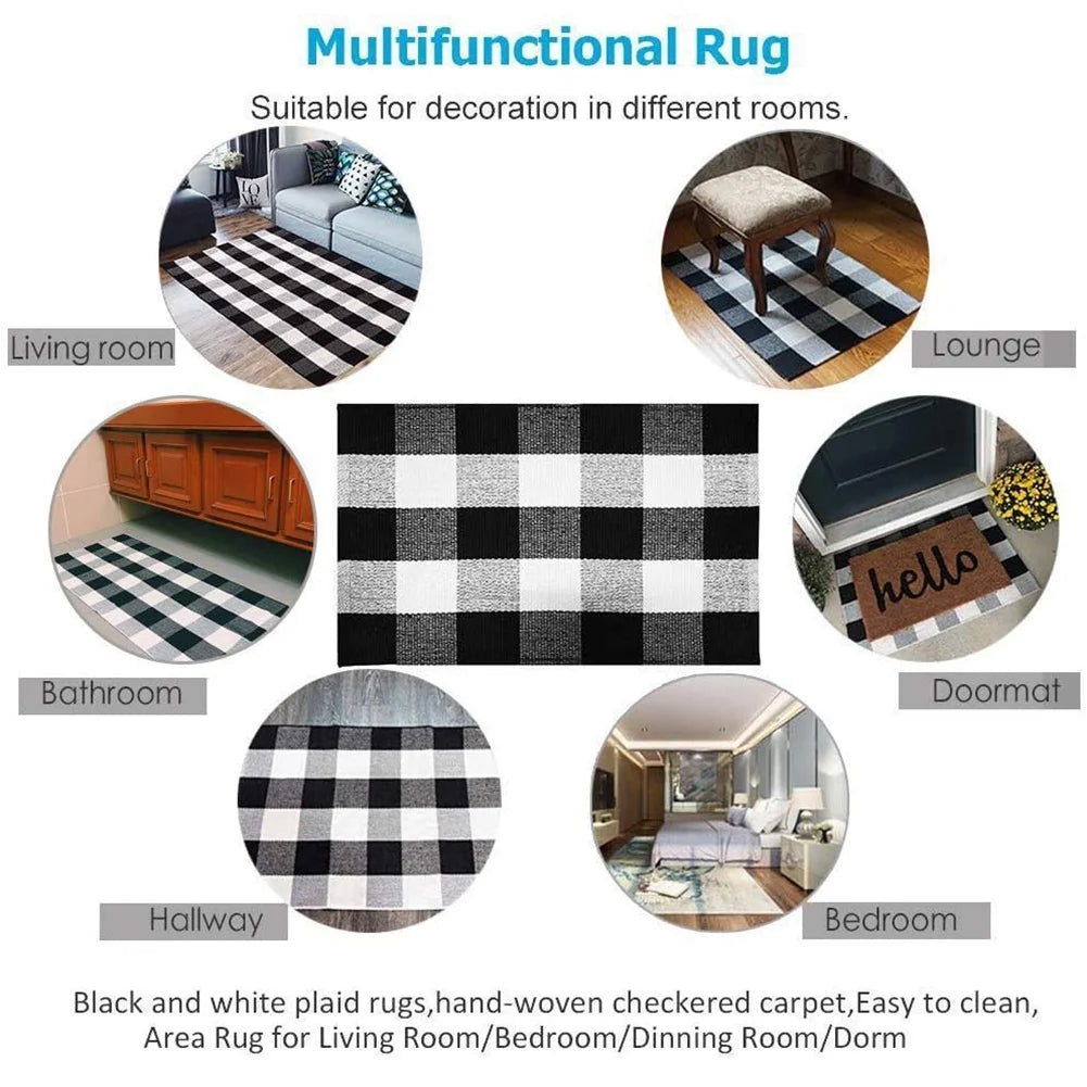 Buffalo Check Rugn