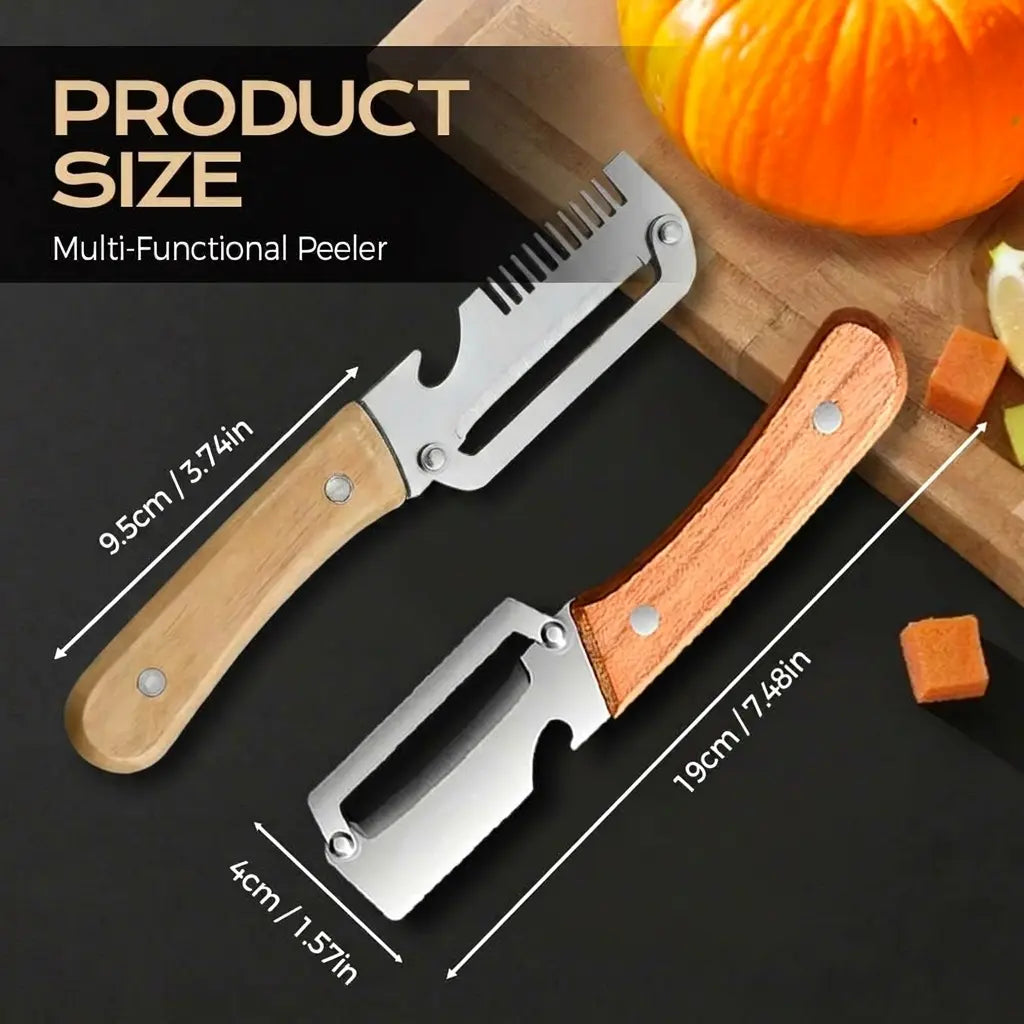 Multi-Functional Vegetable Peeler