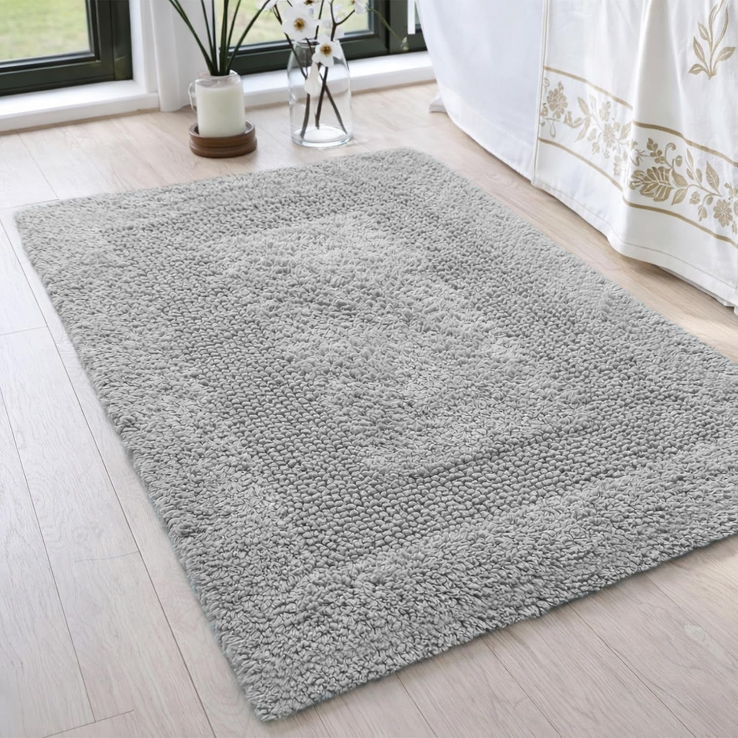 Reversible Bathmat Rug Set 