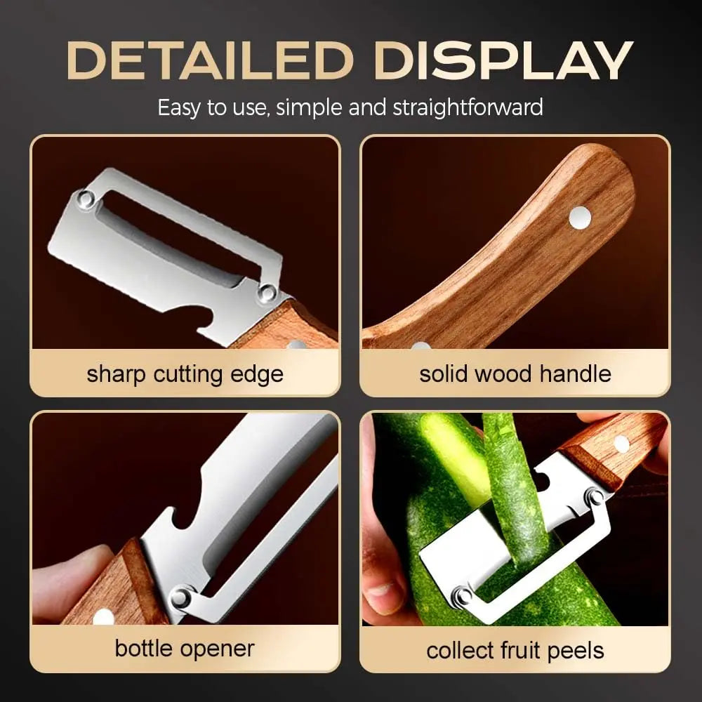 Multi-Functional Vegetable Peeler