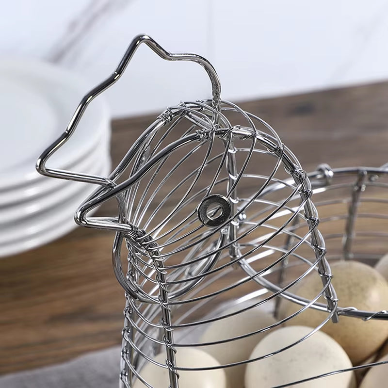 Egg Collection Wire Basket