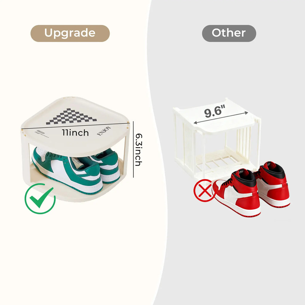 Corner Shoe Rack
