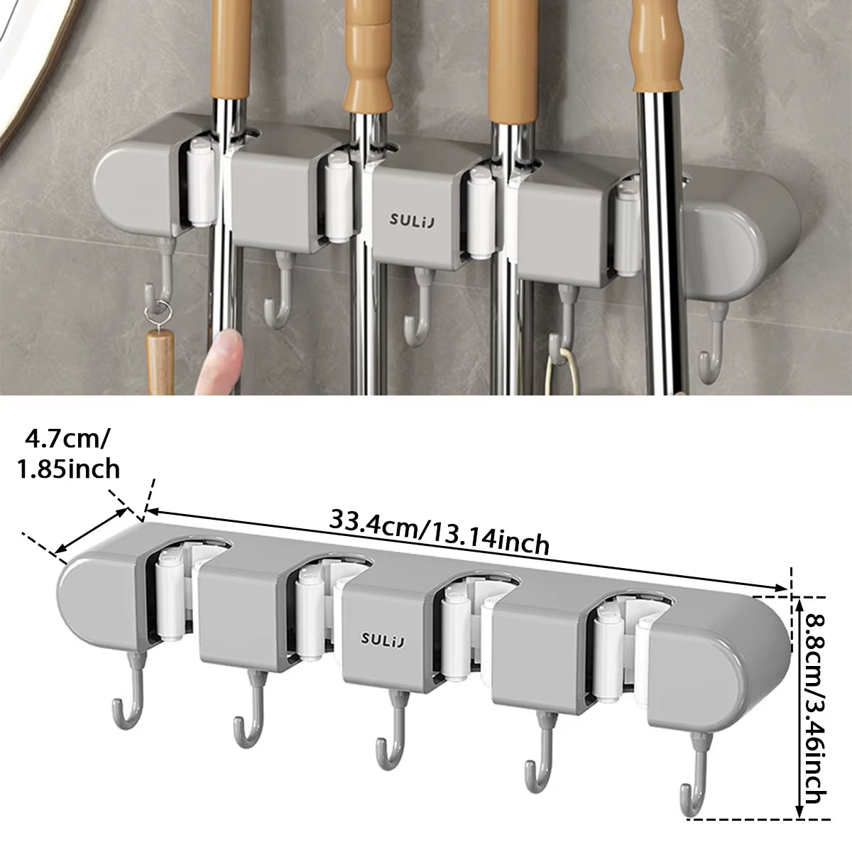 Broom Mop Holder