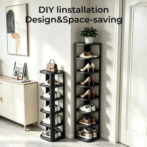 Corner Shoe Rack