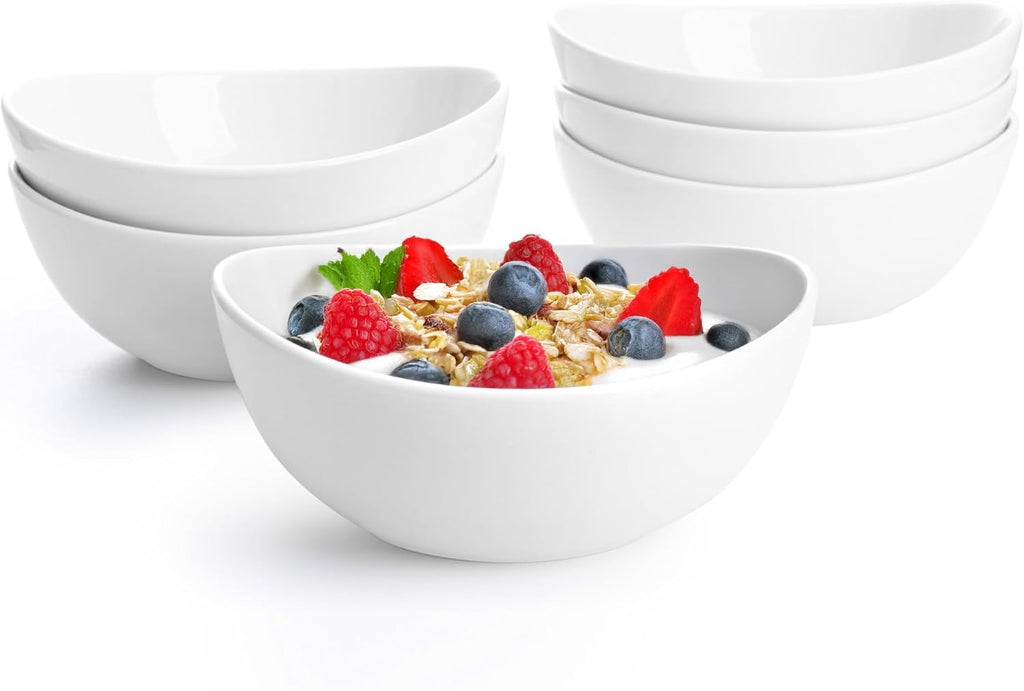 White Porcelain Bowls 